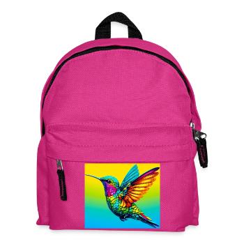 colibri - Sac à dos Enfant - fuchsia - Devant