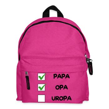 Liste de contrôle OPA - Sac à dos Enfant - fuchsia - Devant