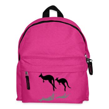 kangaroo - Kids' Backpack - fuchsia - Front