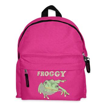 Froggie - Kinder Rucksack - Fuchsia - Vorne