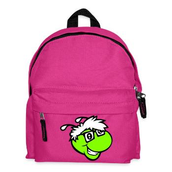 Nerd Chenille Geek Intelligent Ver Lunettes à monture d'écaille Intelligent - Sac à dos Enfant - fuchsia - Devant