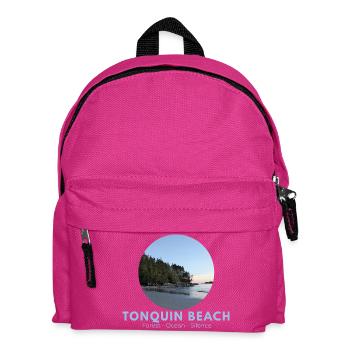 Tonquin Beach Forest Ocean - Kids' Backpack - fuchsia - Front