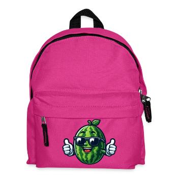 Cool Watermelon Sunglasses Summer Fruit - Kids' Backpack - fuchsia - Front