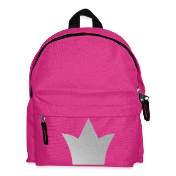 Crown – symbol of strength and self-confidence - Kids' Backpack - fuchsia - Front