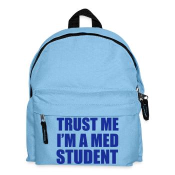 Med Student - Kinder Rucksack - Hellblau - Vorne
