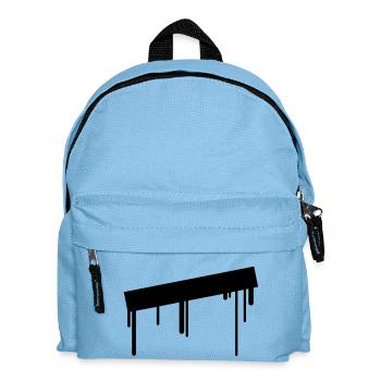 empty_graffiti_frame - Kids' Backpack - light blue - Front