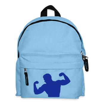 bodybuilder musculation bodybuilding 7bic - Sac à dos Enfant - bleu clair - Devant