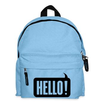 Hello! - Sac à dos Enfant - bleu clair - Devant