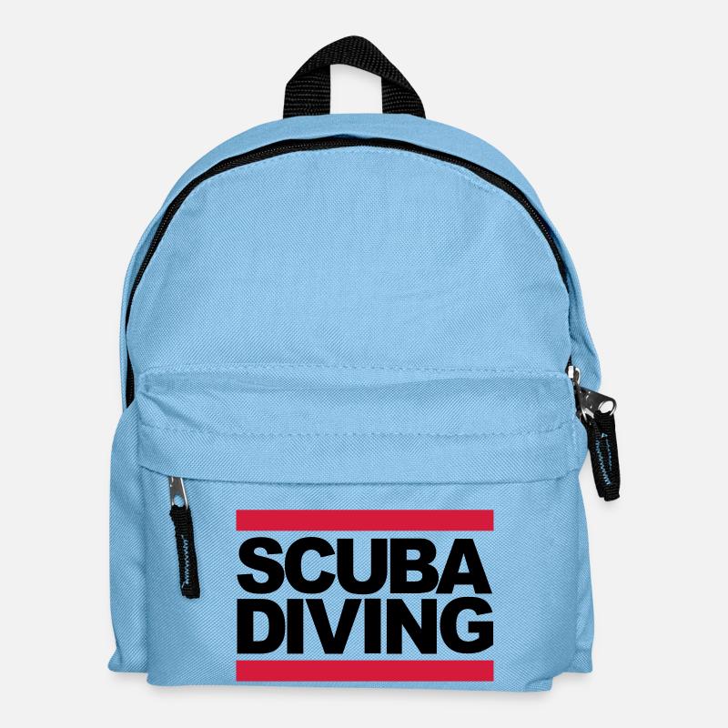 Scuba Diving - Kinder Rucksack - Hellblau