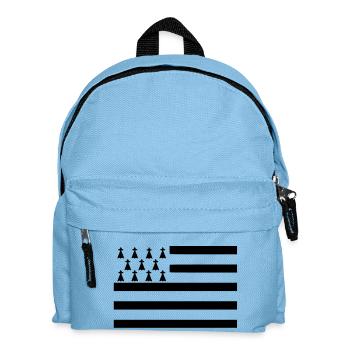 drapeaubreizh011 - Sac à dos Enfant - bleu clair - Devant