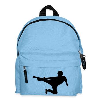 kung_fu - Kids' Backpack - light blue - Front