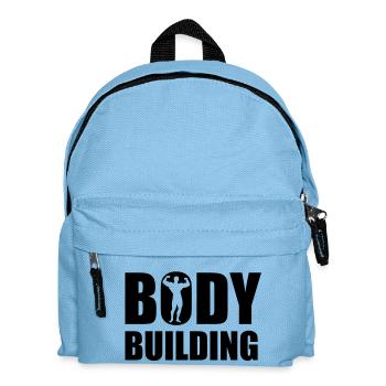 bodybuilding_b_1ceps - Kinder Rucksack - Hellblau - Vorne