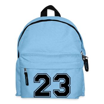 23 - Kinder Rucksack - Hellblau - Vorne