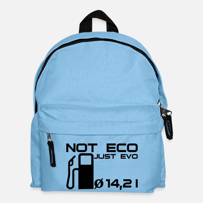 Not Eco - Just Evo - Kinder Rucksack - Hellblau