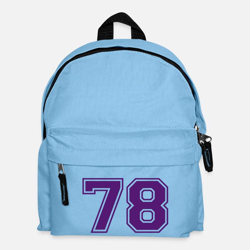 78 - Sac à dos Enfant - bleu clair