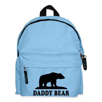 DADDY BEAR - Kinder Rucksack - Hellblau - Vorne