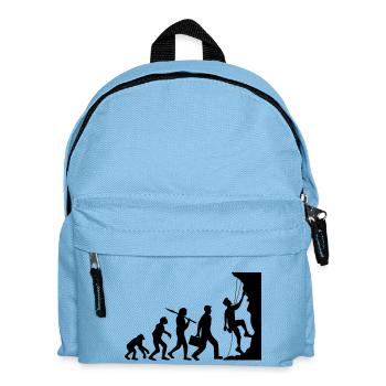 evolution evolution born steep wall climbs - Kids' Backpack - light blue - Front
