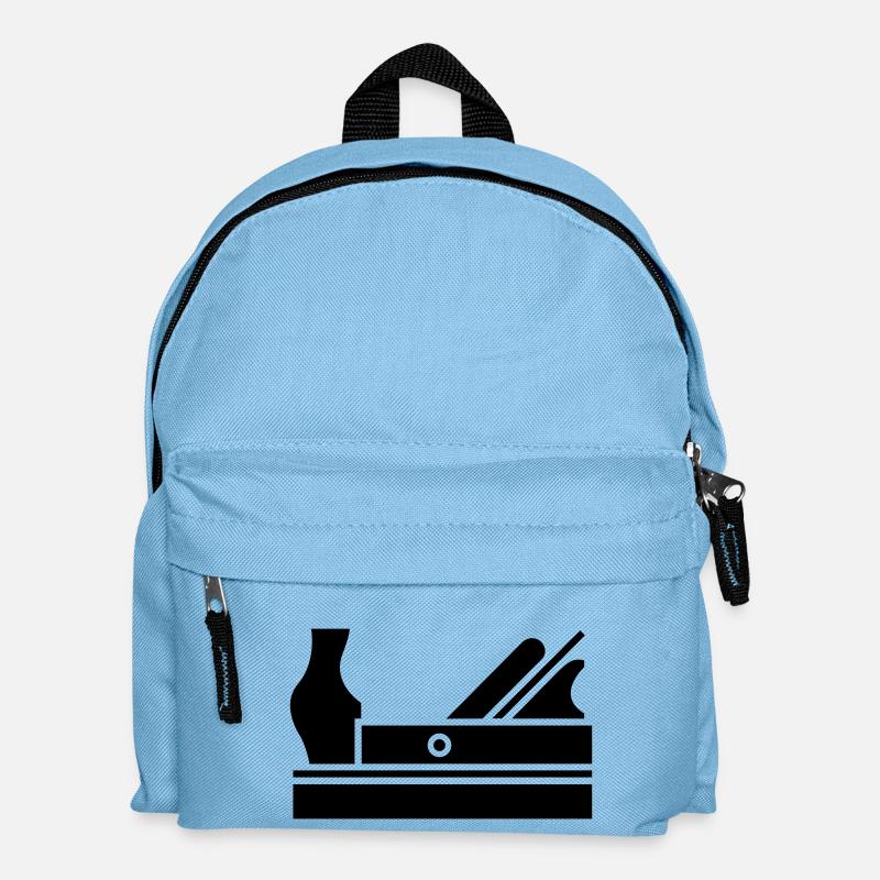 Plane - Kids' Backpack - light blue