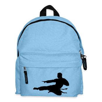 Kampfsport male de - Kinder Rucksack - Hellblau - Vorne