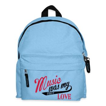 Music was my first Love - Sac à dos Enfant - bleu clair - Devant