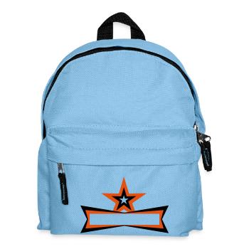 Star Frame - Kinder Rucksack - Hellblau - Vorne