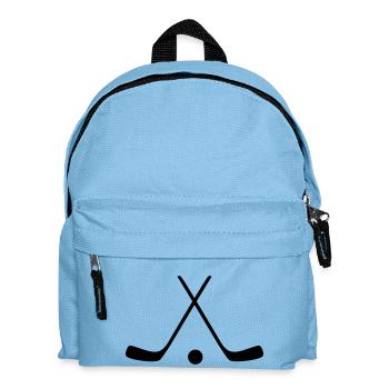 hockey sticks / hockey symbol - Kids' Backpack - light blue - Front