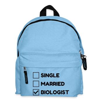 Biologie / Biologe / Wissenschaft / Leben - Kinder Rucksack - Hellblau - Vorne