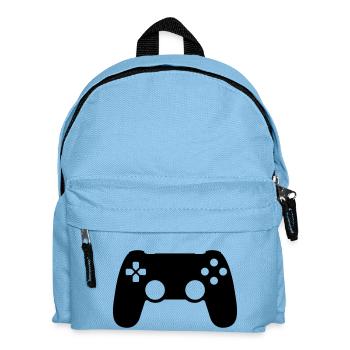 Gamepad - Kinder Rucksack - Hellblau - Vorne