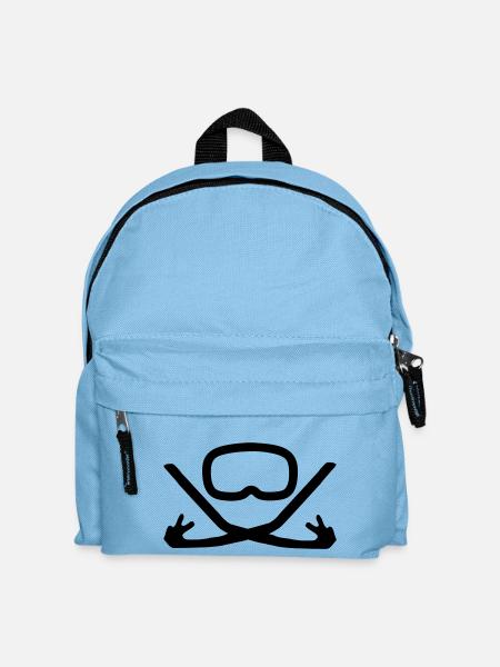 plongée - Sac à dos Enfant - bleu clair