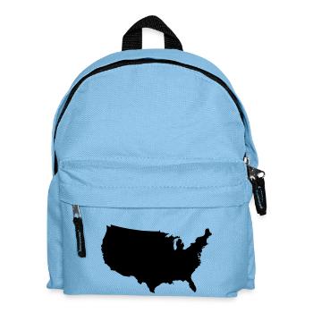 United States of America - Kids' Backpack - light blue - Front