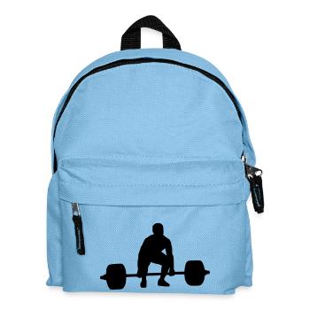 Umsetzen start position - Kinder Rucksack - Hellblau - Vorne