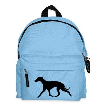 whippet2_cb - Kinder Rucksack - Hellblau - Vorne