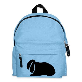 NHD emblème Dwarf Lop lapin bélier - Sac à dos Enfant - bleu clair - Devant