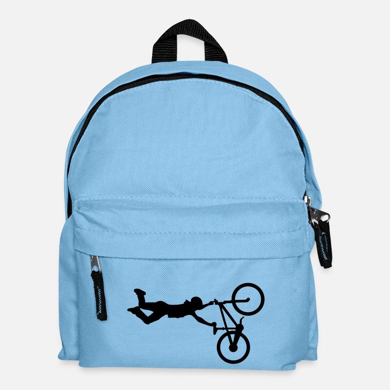 BMX # 2 - Kinder Rucksack - Hellblau