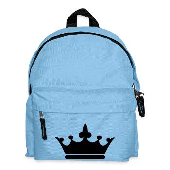 Krone - Kinder Rucksack - Hellblau - Vorne