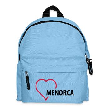menorca__f2 - Kids' Backpack - light blue - Front