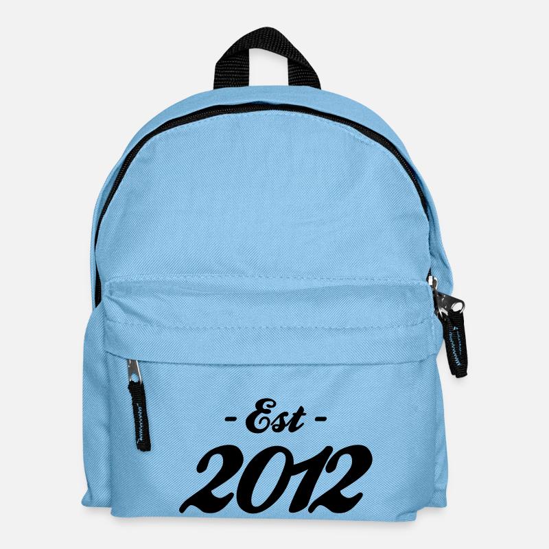 Geburt - Established 2012 - Kinder Rucksack - Hellblau