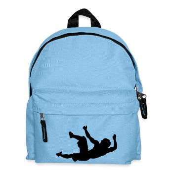Klettern # 7 - Kinder Rucksack - Hellblau - Vorne