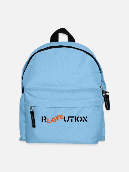 rloveution - Kinder Rucksack - Hellblau