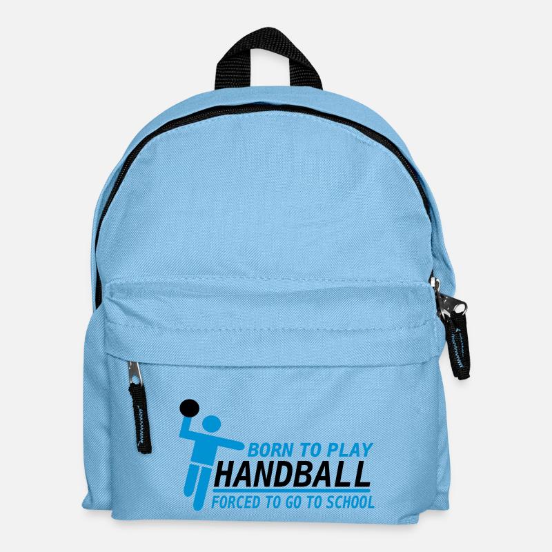 Handball - Kinder Rucksack - Hellblau