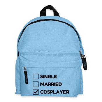 Cosplay Cosplayer Manga Costume Geek Heroe - Kids' Backpack - light blue - Front
