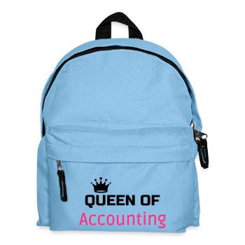 Accountant Accounting Buchhalter Comptable Compta - Kids' Backpack - light blue - Front