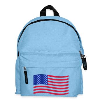 USA - flag - Kids' Backpack - light blue - Front