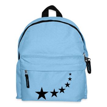 Sternschnuppe - Kinder Rucksack - Hellblau - Vorne