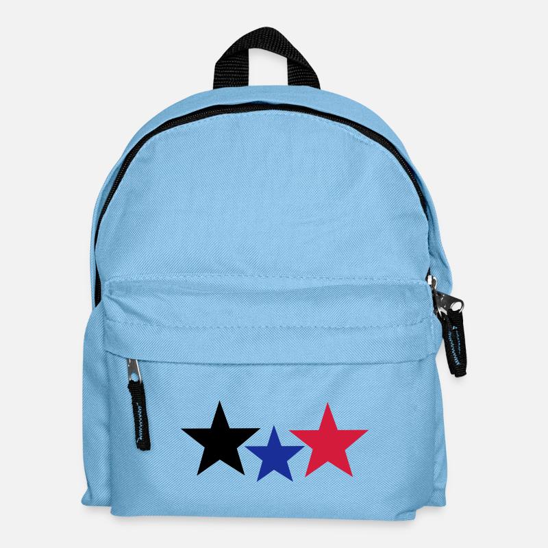 Stars - Kinder Rucksack - Hellblau