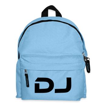 dj - Kinder Rucksack - Hellblau - Vorne