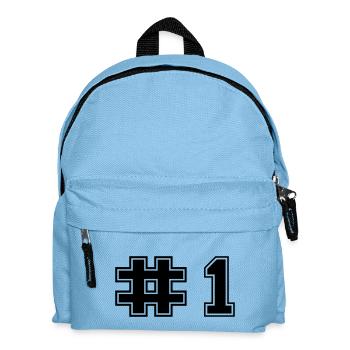 Maman du numéro un - Sac à dos Enfant - bleu clair - Devant