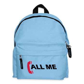 call_me_2c - Kids' Backpack - light blue - Front