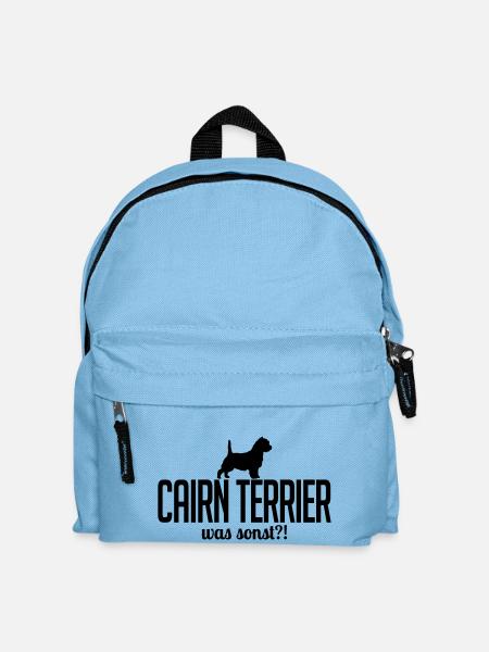 CAIRN TERRIER was sonst - Kinder Rucksack - Hellblau
