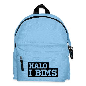 HALO - I BIMS - Kinder Rucksack - Hellblau - Vorne